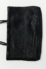 Wide Bagu Woven Tote - Black | The DOM (Australia & New Zealand)