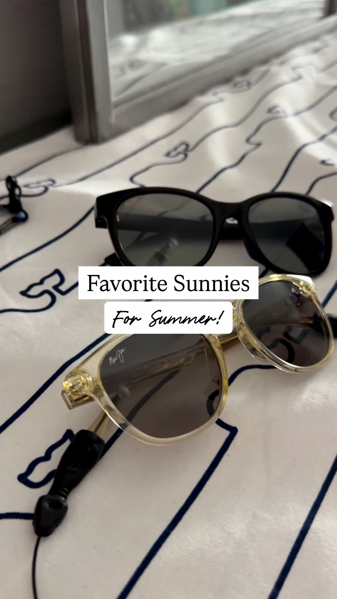 A good pair of sunglasses is a must have for summer! Not only do I want a pair that are cute, but I also need polarized lenses to help me know what I’m looking at in the water! Maui Jim’s are an investment, but you will have them for a lifetime! These are two of my favorite pairs and also my most recent!

#LTKTravel #LTKActive