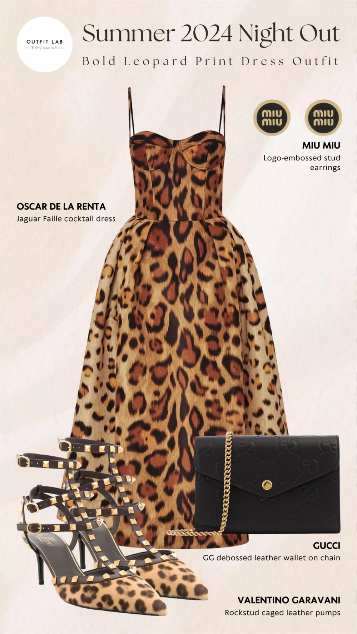 Bold Leopard Print Statement Dress Bold Leopard Print Statement Dress