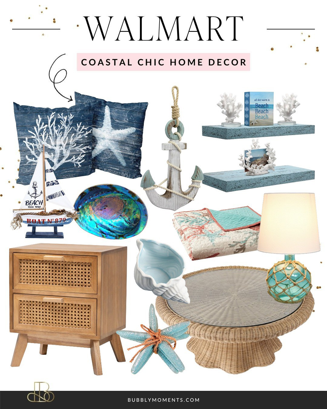 Elevate your space with coastal chic vibes! 🐚✨ Dive into serene seascape-inspired decor from Walmart that brings the beach home. From seashell-adorned throw pillows to breezy curtains and nautical accents, every piece whispers relaxation and elegance. 🌊 Embrace the tranquility of coastal living with these affordable finds that effortlessly blend style and comfort. 🏝️ Shop your favorites and transform your home into a coastal retreat today! #LTKhome #LTKfindsunder100 #LTKfindsunder50 #CoastalDecor #BeachHouseVibes #HomeDecor #WalmartHome #CoastalLiving #BeachStyle #SeasideHome #OceanInspired #HomeStyling #HomeInspo #InteriorDesign #BeachHouseDecor #SummerDecor #SeaLife #NauticalDecor #BeachCottage #HomeSweetHome #ShopNow #DecorIdeas #Seashells #HomeImprovement #InteriorInspiration #HomeGoods #BeachHouse #HomeAccessories #CoastalChic

