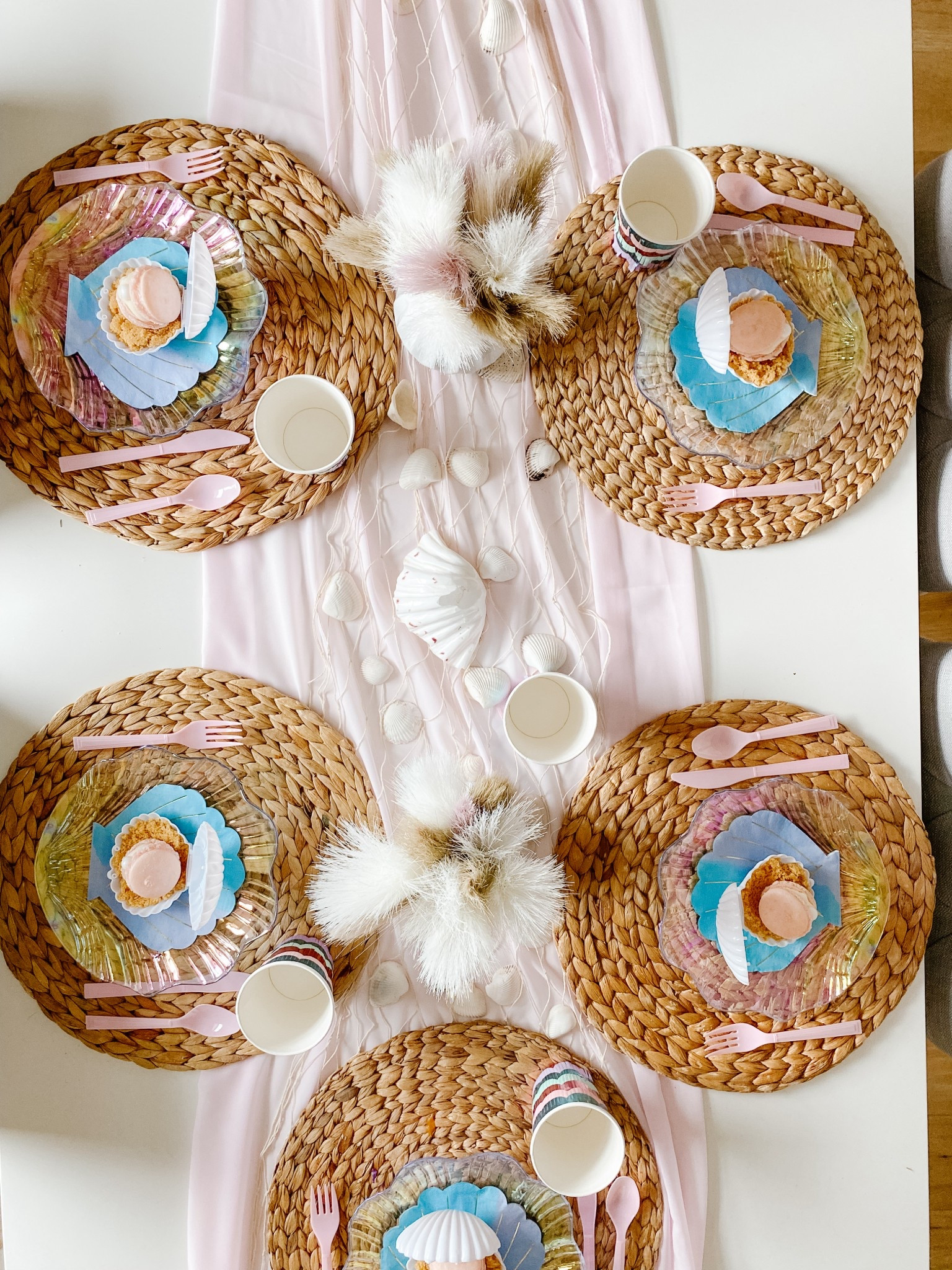 Mermaid birthday party table scape for our dive into dive birthday party! 

#LTKParties