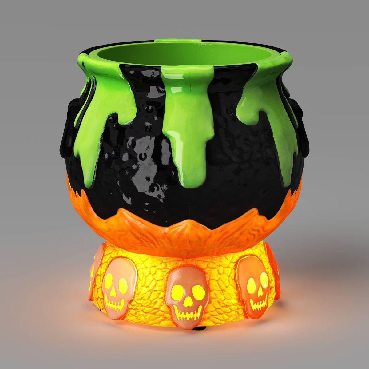 10" Light and Sound Cauldron Candy Bowl Halloween Decorative Prop - Hyde & EEK! Boutique™ | Target