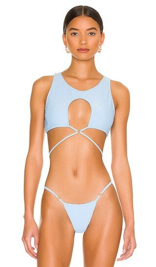 Catalena Top in Sky Blue | Revolve Clothing (Global)