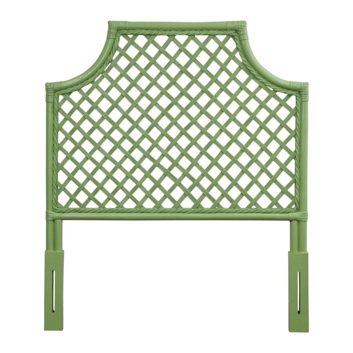 Trellis Rattan Twin Headboard | The Well Appointed House, LLC
