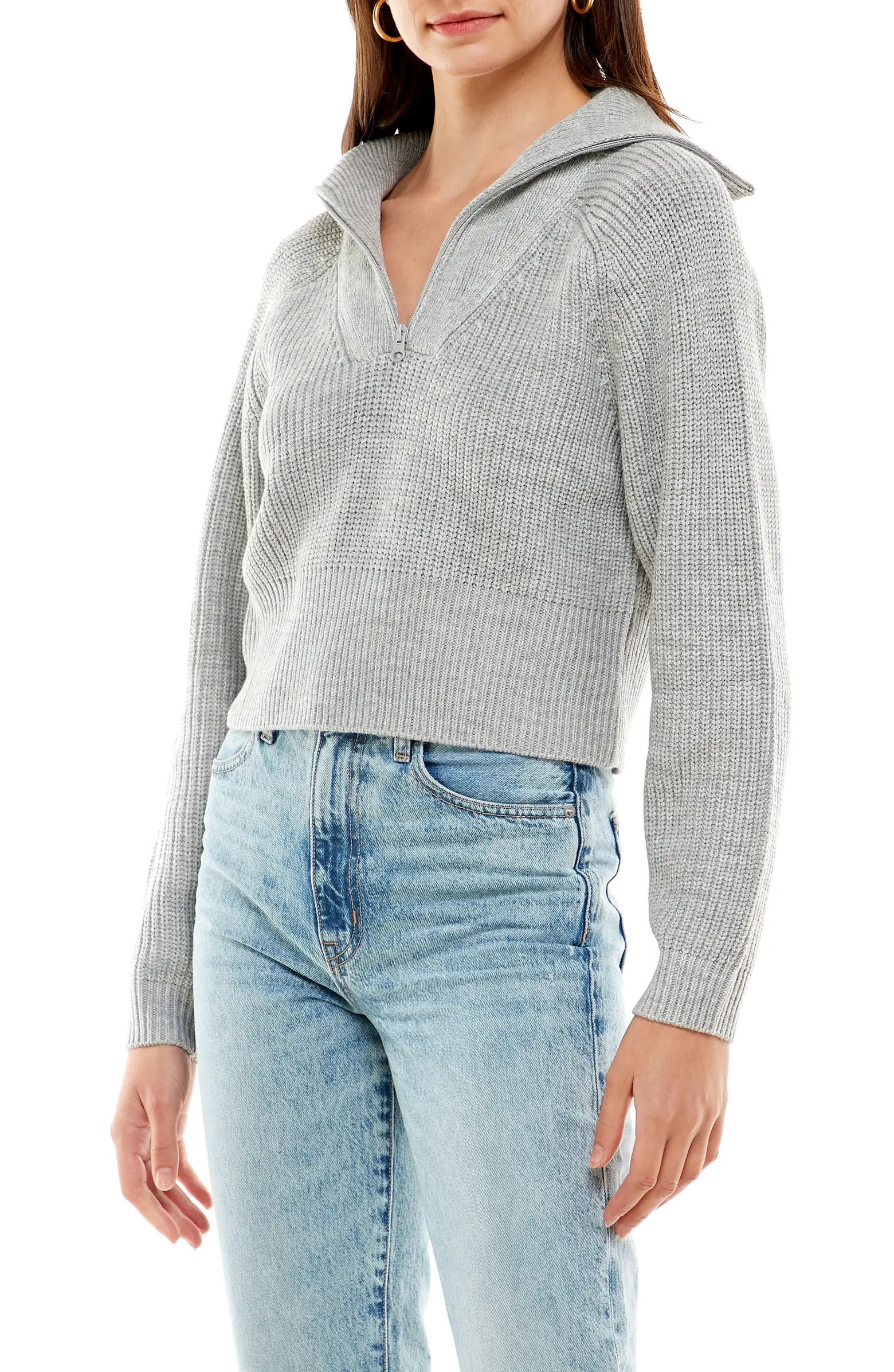 WAYF Nelle Half Zip Pullover | Nordstrom | Nordstrom