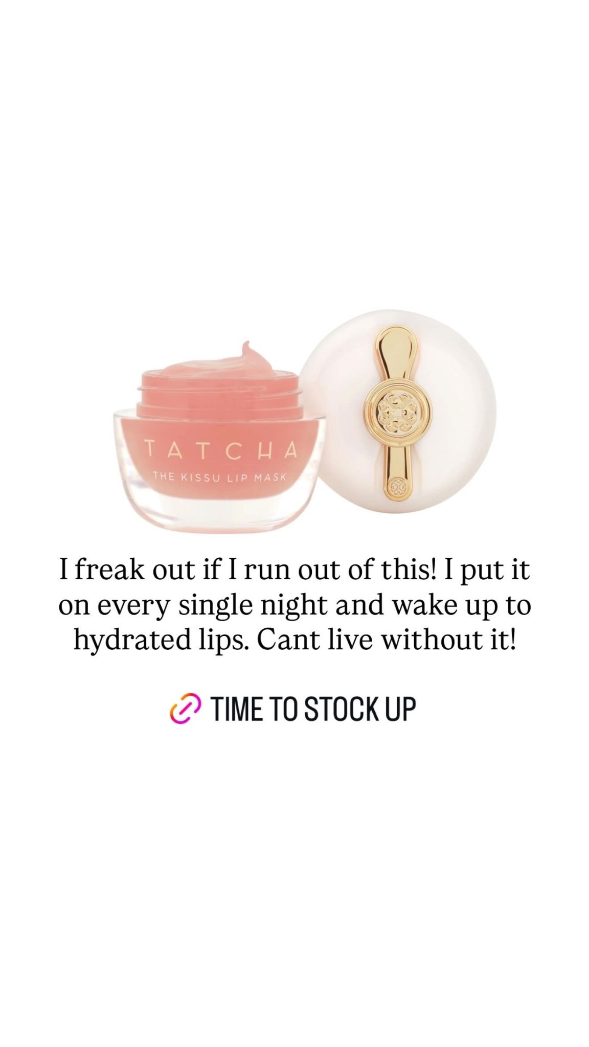 I freak out if I run out of this! I put it on every single night and wake up to hydrated lips. Cant live without it!

#LTKBeauty #LTKgrwm #LTKSaleAlert