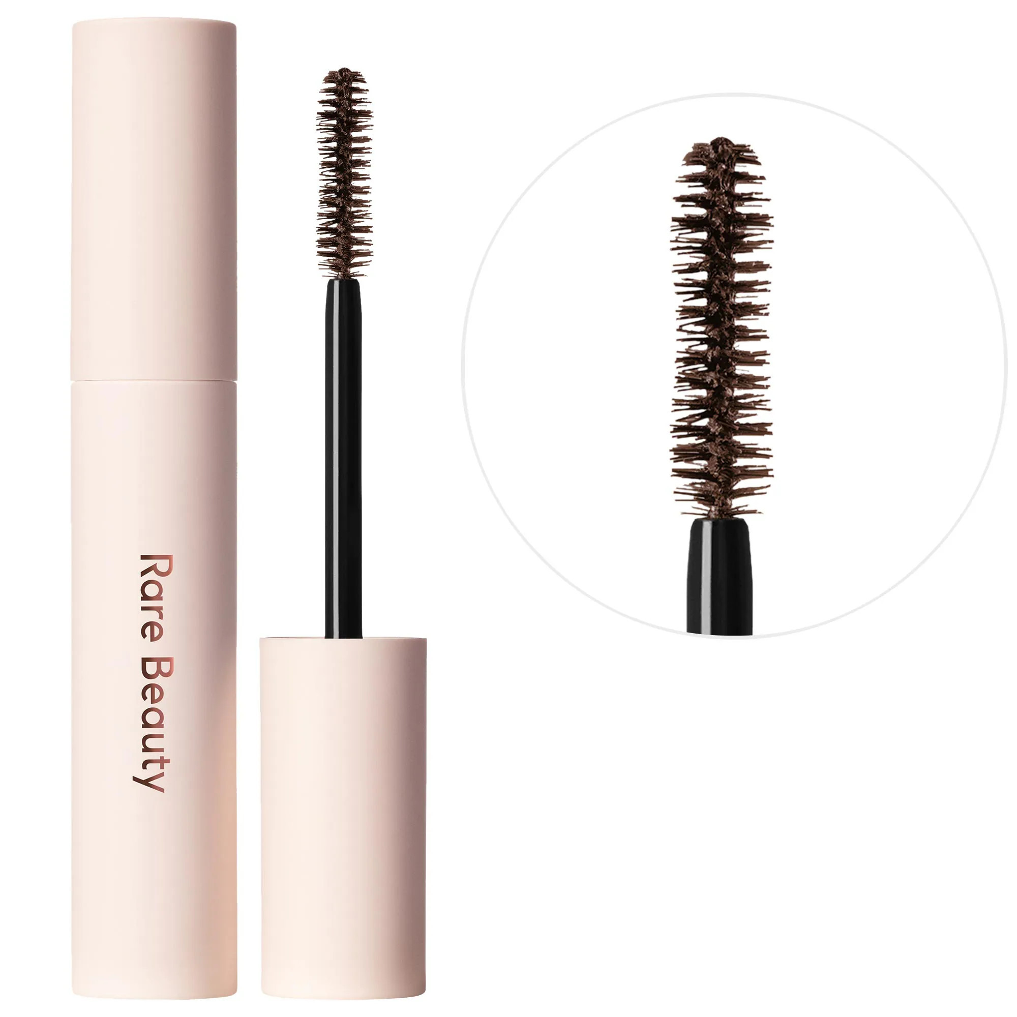 Rare Beauty by Selena Gomez Perfect Strokes Universal Volumizing Mascara Brown 0.45 oz/13.5 mL | Sephora (US)