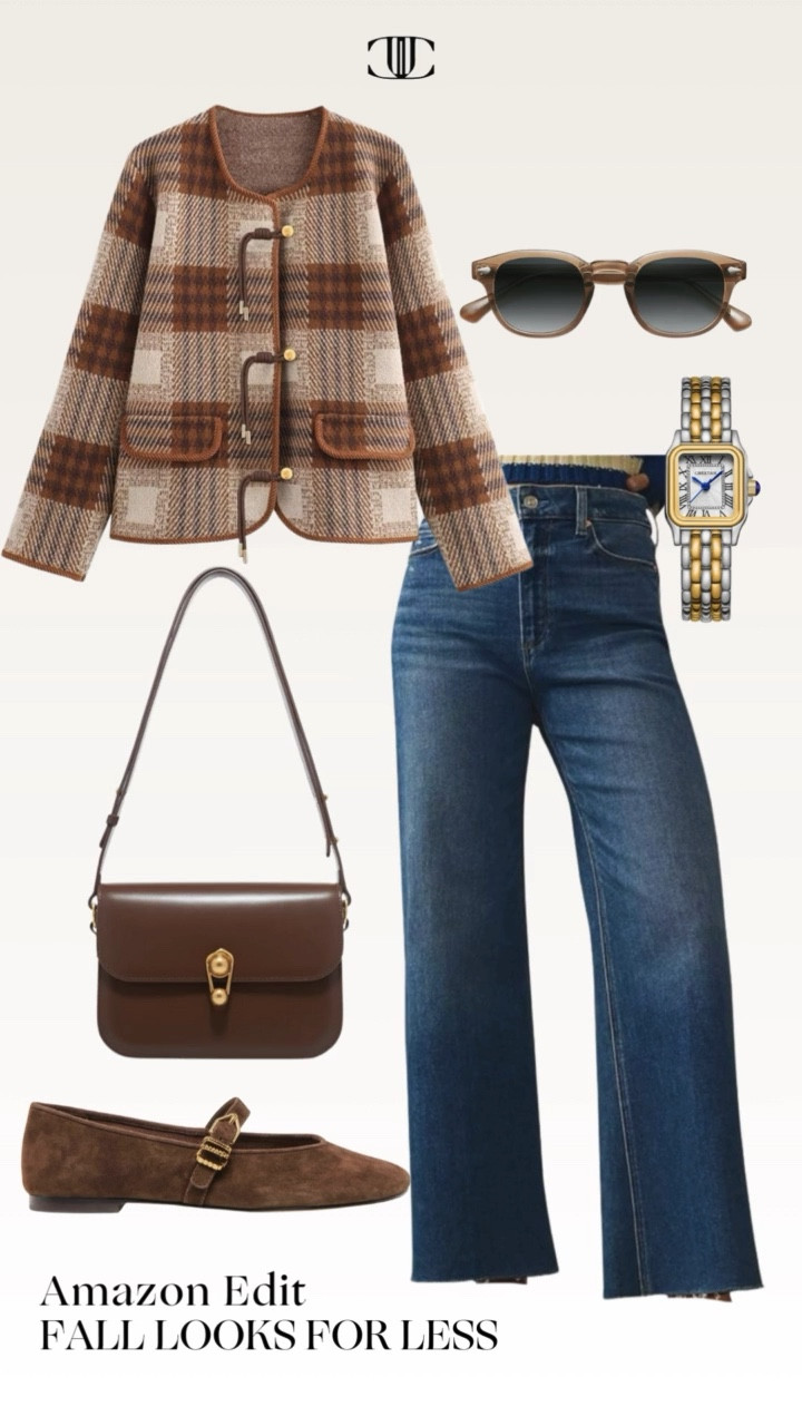 🍂 Amazon Edit: Fall Looks for Less 🍂
Cozy knits, chic layering pieces, and accessories that elevate without breaking the bank—these head-to-toe outfits prove that affordable can still look luxe. Think plaid jackets, timeless loafers, rich textures, and a hint of leopard that works for every occasion this season.

#FallFashion #AmazonFinds #FallLooksForLess #JCStyle #FallOutfits #AffordableFashion #JCathell

#LTKOver40 #LTKStyleTip #LTKShoeCrush
