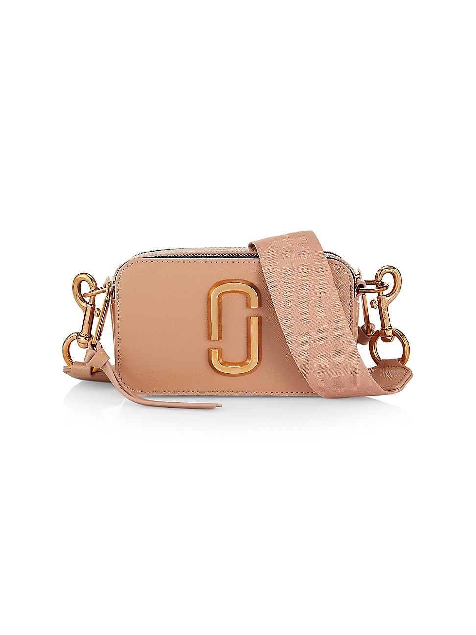The Marc Jacobs Women's The Snapshot Coated Leather Camera Bag - Sunkissed | Saks Fifth Avenue
