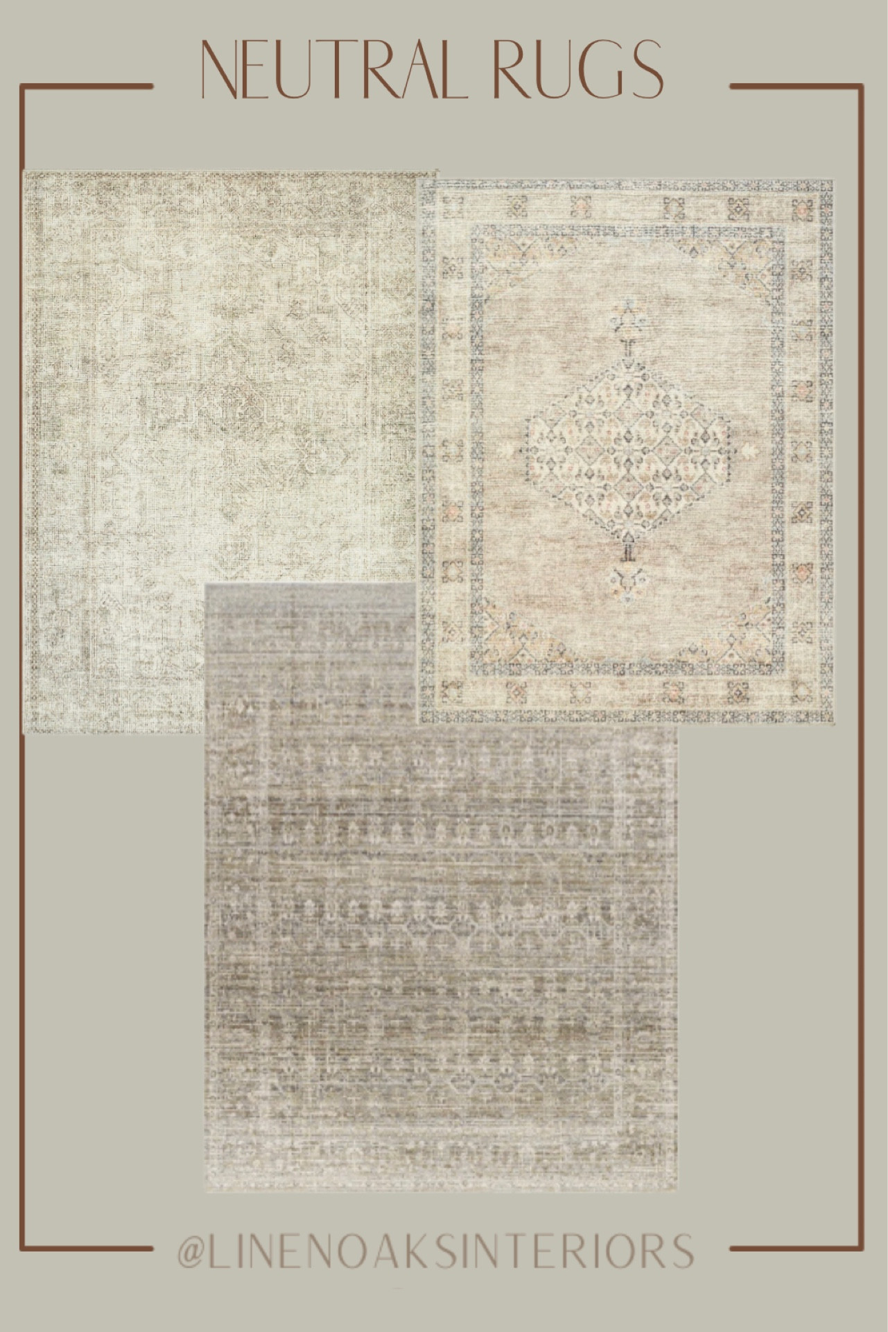 Neutral rugs
Rugs
Rug
Area rug
Brown rugs
Cream rugs


#LTKHoliday #LTKSeasonal #LTKhome