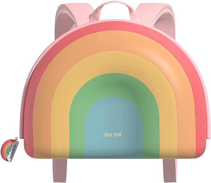 Zoy zoii Kids Rainbow Backpack, Cute and Elegant Toddler Gift for Girls, Children Preschool Kinde... | Amazon (US)