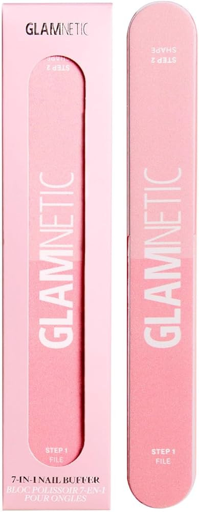 Glamnetic 7-in-1 Nail Buffer | All-in-One, 7 Step Nail Buffing Block for Filing, Shaping, Smoothi... | Amazon (US)