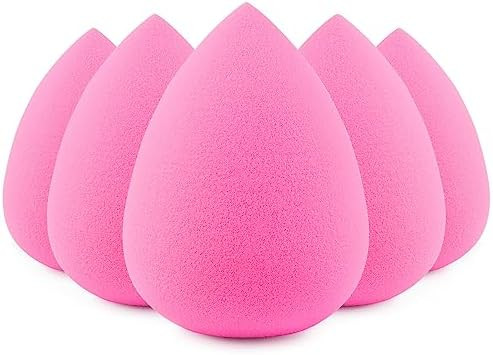BEAKEY 5 Pcs Makeup Sponge Set, Paw Paw Sponge, Foundation Cosmetic Blending Latex Free Beauty Sp... | Amazon (US)