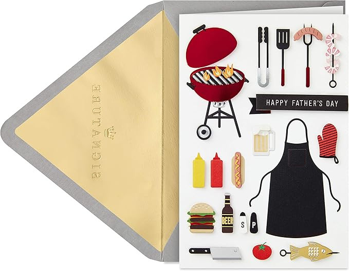Hallmark Signature Fathers Day Card (Barbecue), 5 x 7. 2 inches (799FFW2017) | Amazon (US)
