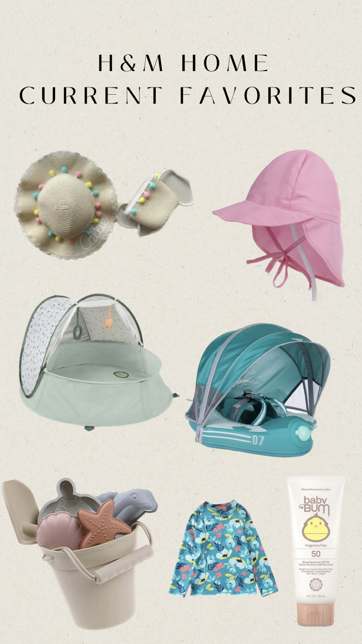 BABY BEACH/ SUMMER ESSENTIALS 
#Walmart #amazon #Summer #baby 

#LTKbaby #LTKSeasonal #LTKtravel