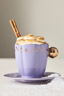 New York City Ballet Espresso Cup & Saucer | Anthropologie (US)