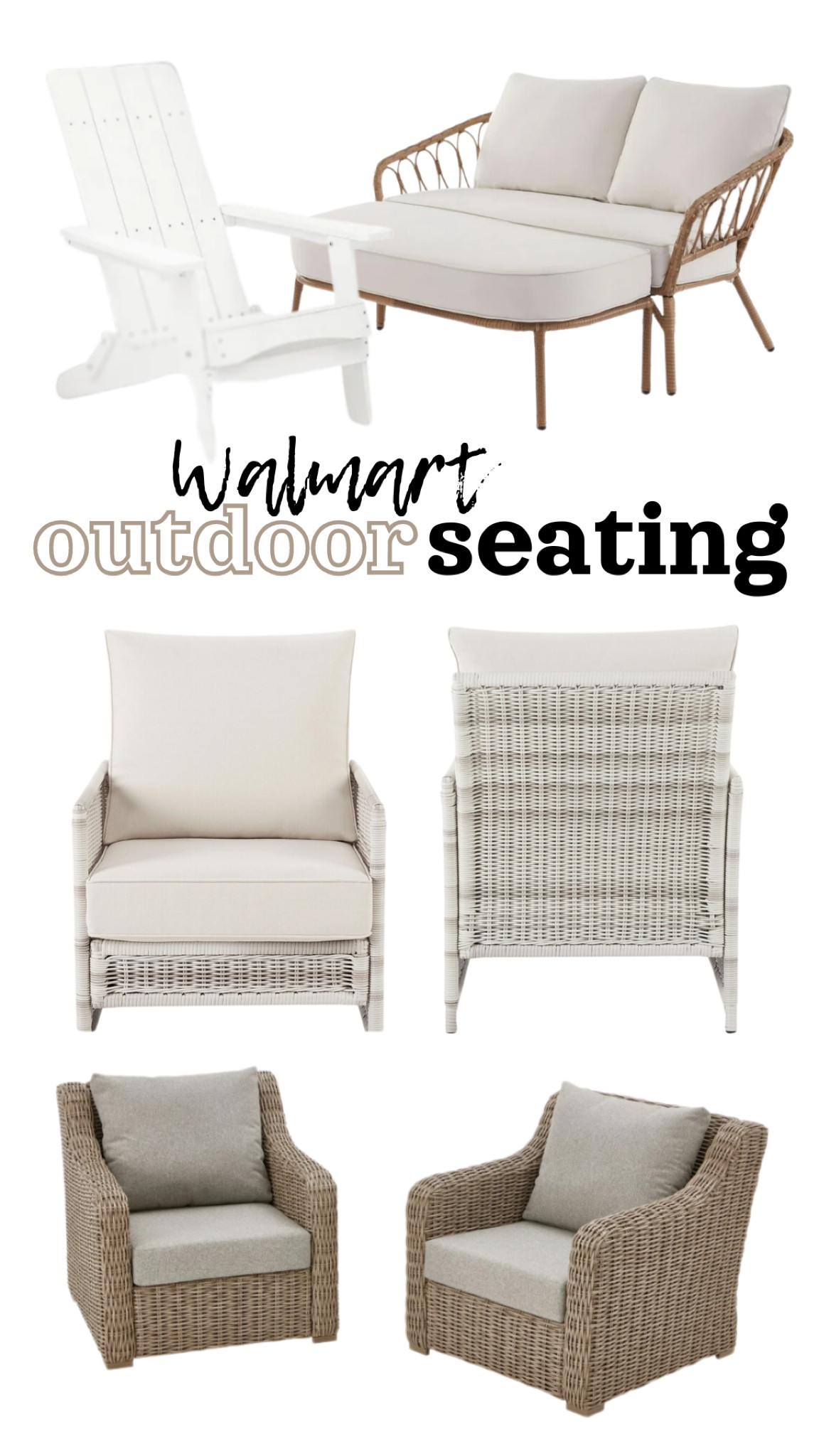 Love these outdoor sets from @walmart! #walmartpartner #WalmartHome

#LTKFamily #LTKxWalmart #LTKHome