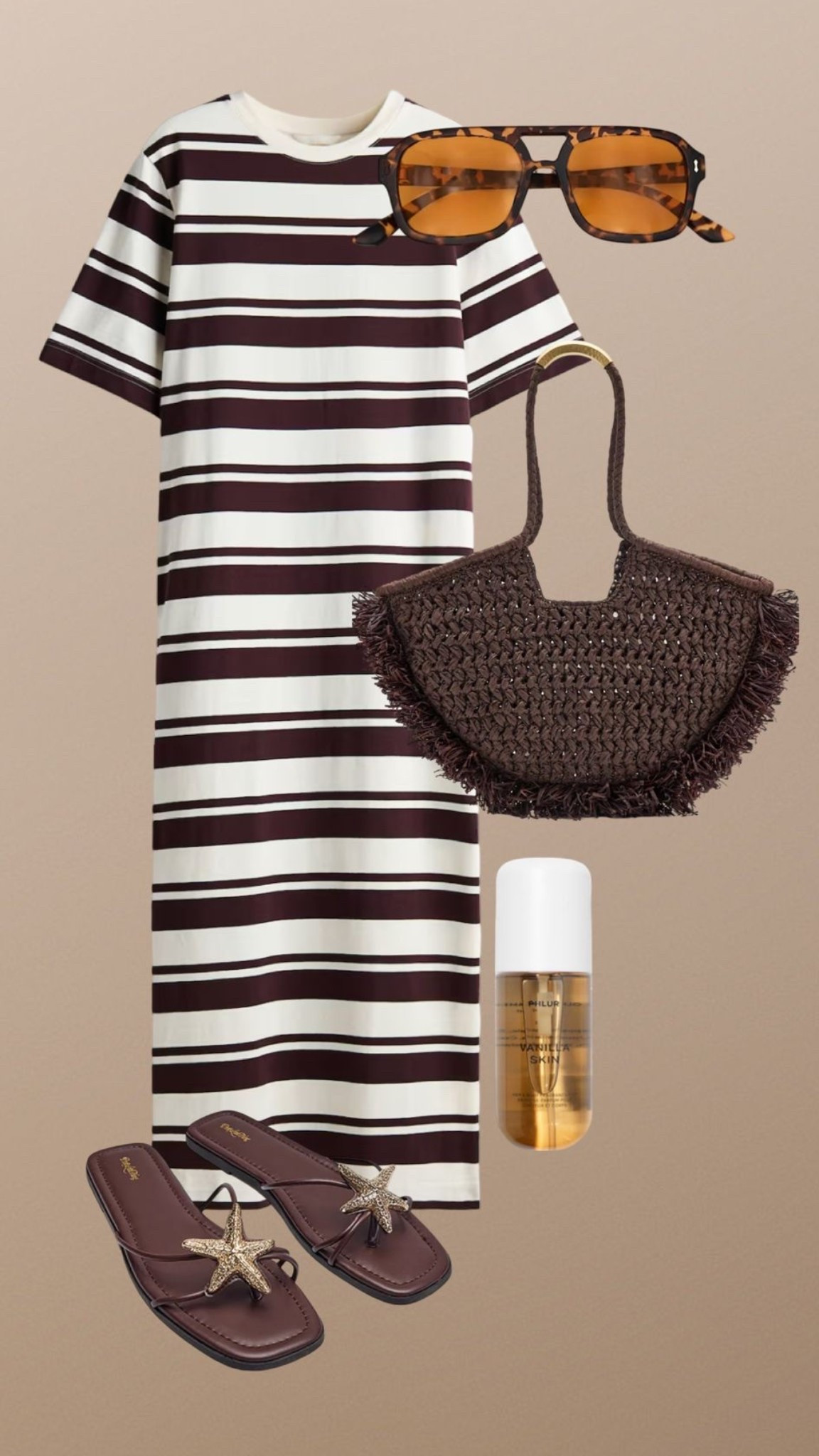 Comfy summer outfit inspo! Dress currently has 15% off and shoes are down to £9.75!