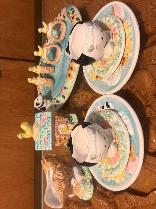 Country Farm Tea Set 1994 Hand Painted Tea Set | Poshmark