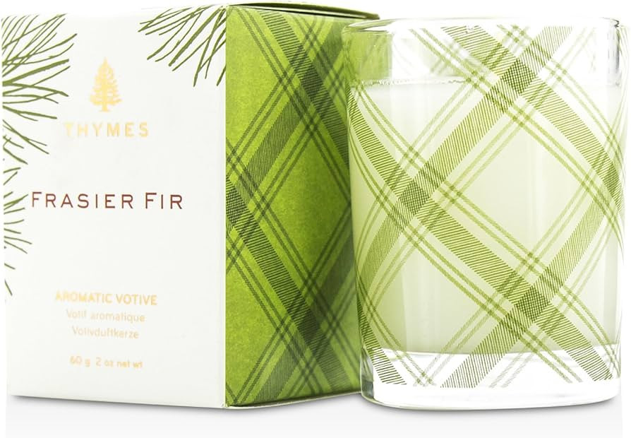 Thymes Frasier Fir Pine Needle Votive Candle, 1 EA | Amazon (US)