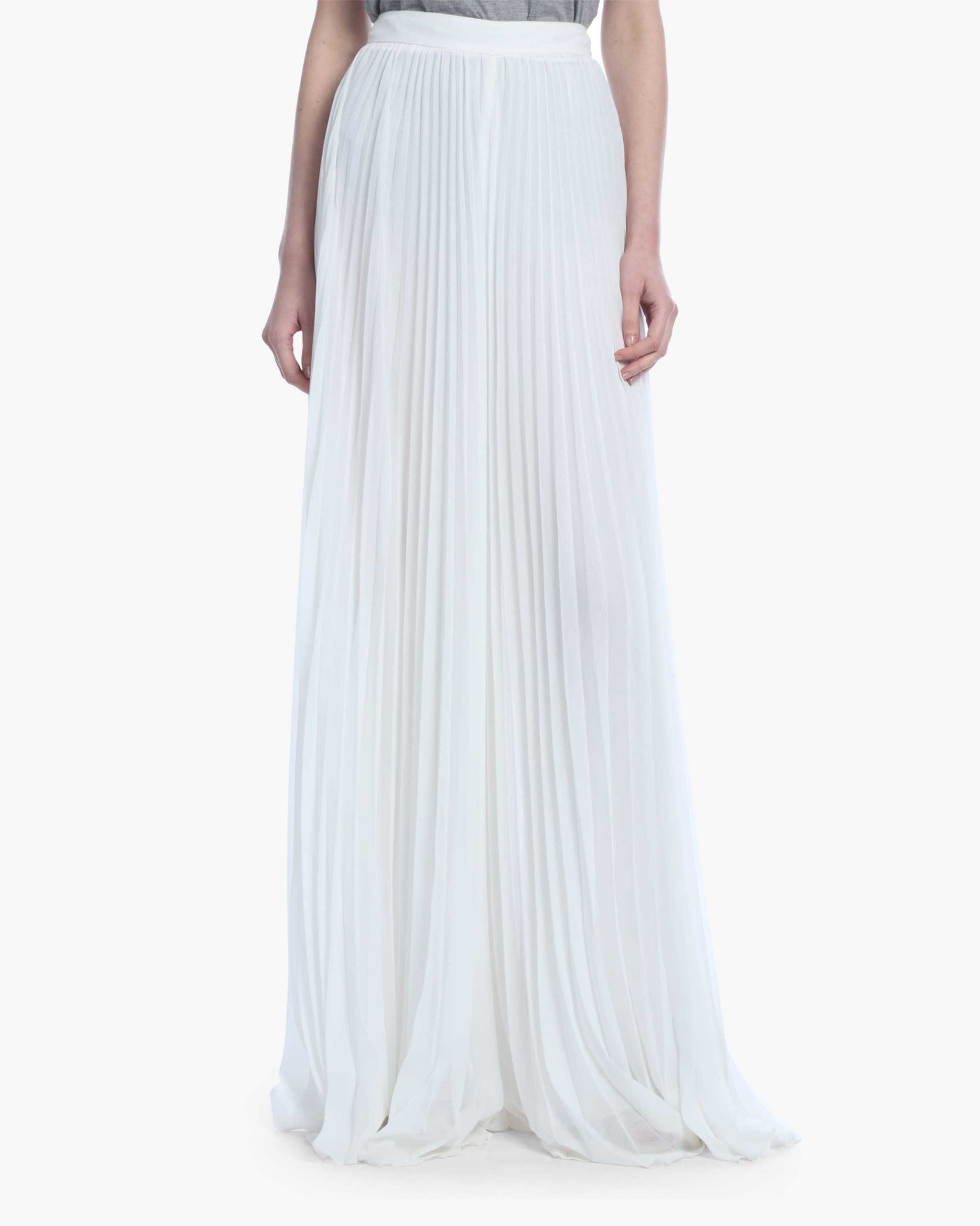 Pleated Wide-Leg Pants | Olivela