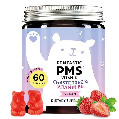 Bears with Benefits PMS Support Gummies with Vitamin B6 & Lemon Balm | Amazon (US)