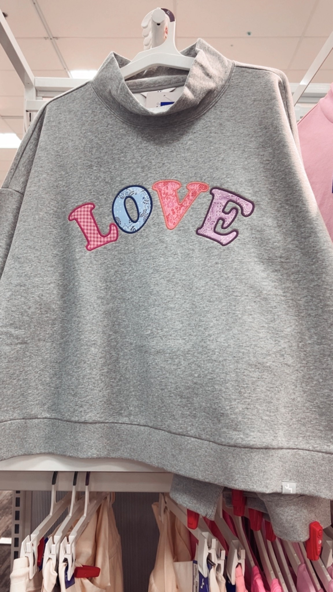 Love sweatshirt, Valentine’s Day sweatshirts, new arrivals at Target, Target style, athleisure style, leggings, casual style  

#LTKSeasonal #LTKHoliday #LTKFindsUnder50
