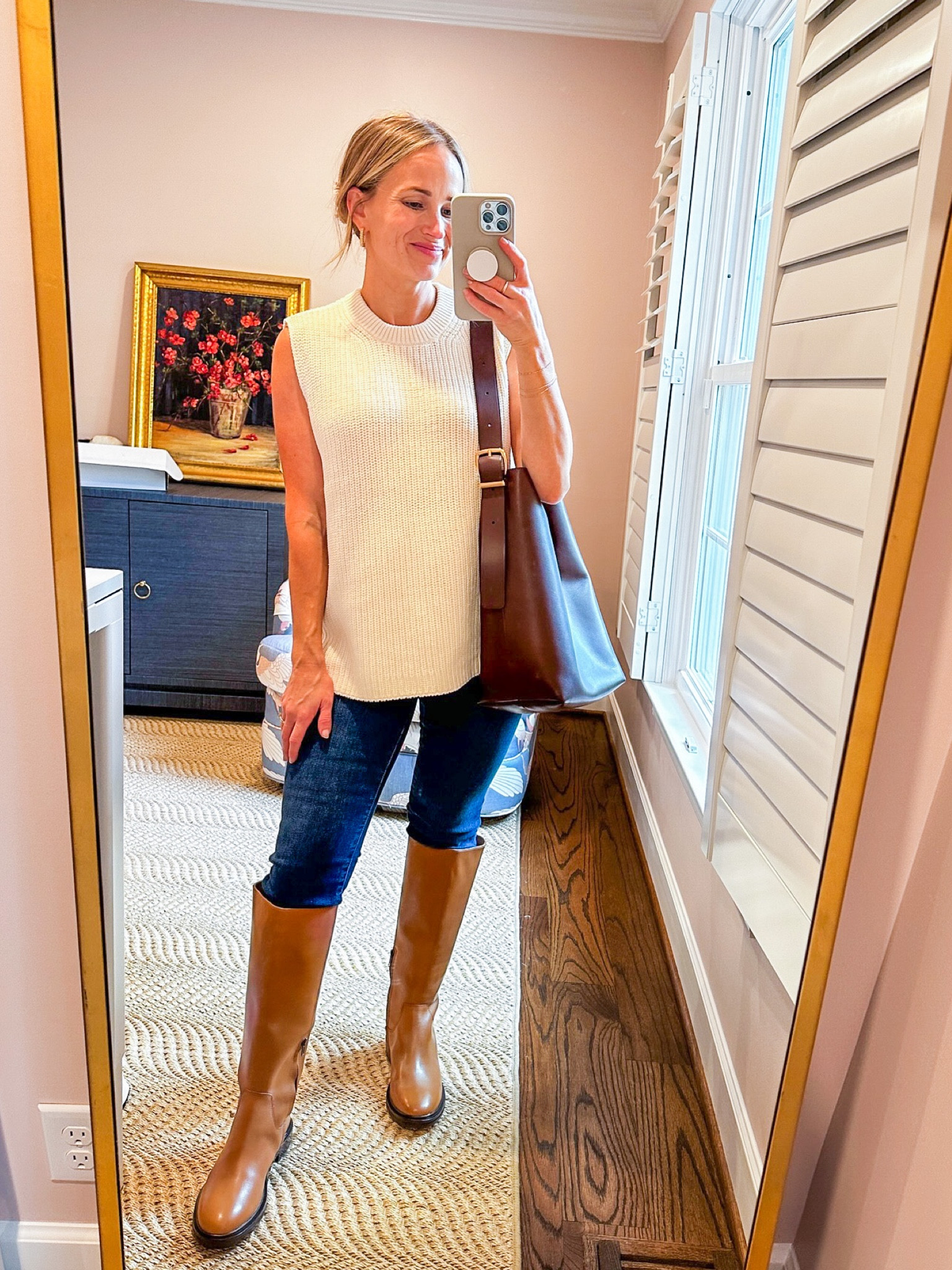 This brown tote from Madewell is absolutely beautiful and would make a perfect work bag since it’ll definitely fit a laptop. I love the buckle on the adjustable strap, the perfect chocolatey color, and the gorgeous leather. This would make a GORGEOUS fall purse. I might even say to add this to your wishlist for Christmas. #LTKGiftGuide

#LTKSeasonal#LTKitbag

#LTKSeasonal #LTKitbag #LTKGiftGuide