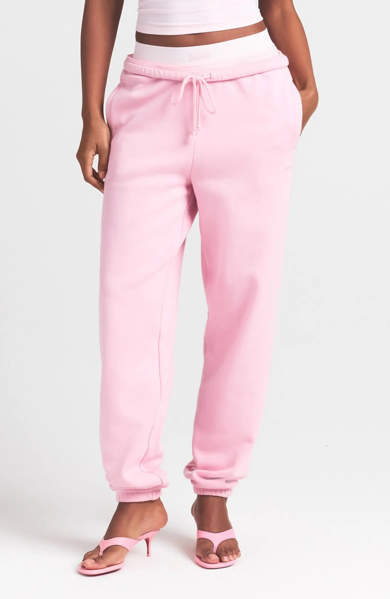 Cotton Fleece Blend Classic Joggers | Nordstrom