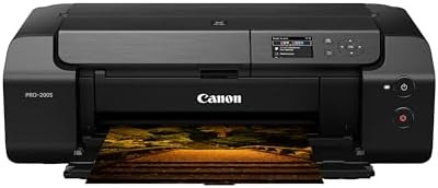 Canon PIXMA PRO-200S Professional 13" Wireless Inkjet Photo Printer with 3.0" Color LCD Monitor, ... | Amazon (US)