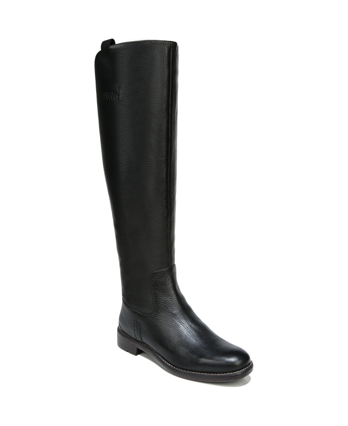 Franco Sarto Women's Meyer Knee High Riding Boots - Black Leather | Macy's
