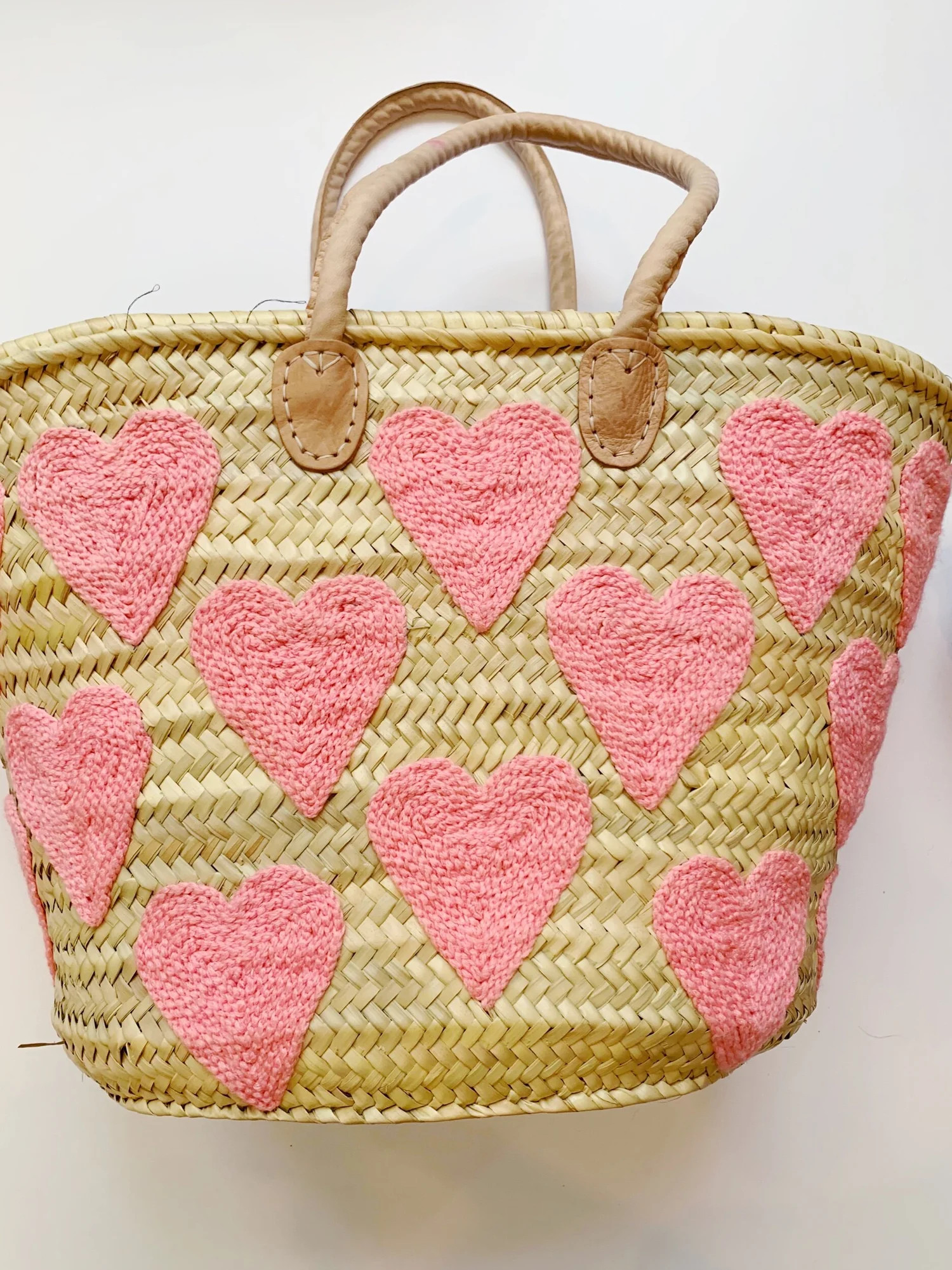 Pink heart tote — COLORES COLLECTIVE | Colores Collective