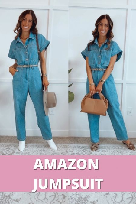 POV: you found the jumpsuit for your next summer event

Dress up or down. Perfect for a country concert outfit or festival 

I’m wearing a small. Plenty of room in the torso if your tall or fold the top over the waist or cuff the bottoms to make shorter. 

#LTKSaleAlert #LTKFindsUnder50 #LTKStyleTip