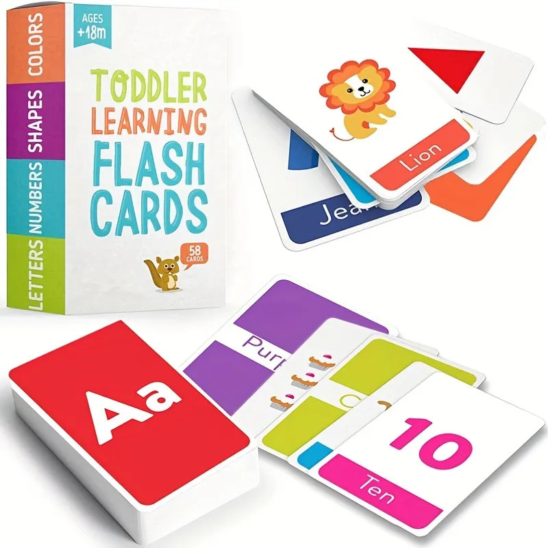 Toddler Learning Flash Card 2-4 Years, Sight Words Game Learning Toy Educational Preschool Toddle... | Temu Affiliate Program