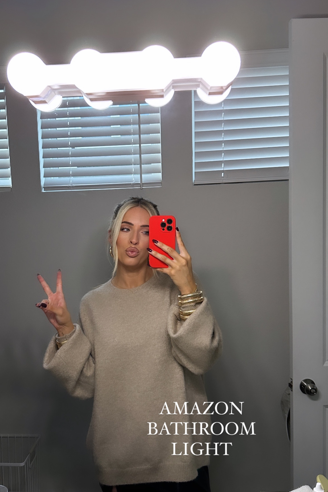 Vanity bathroom light under $50! Plugs in to charge and suctions onto mirror 🪞 

#LTKfindsunder50 #LTKhome #LTKbeauty