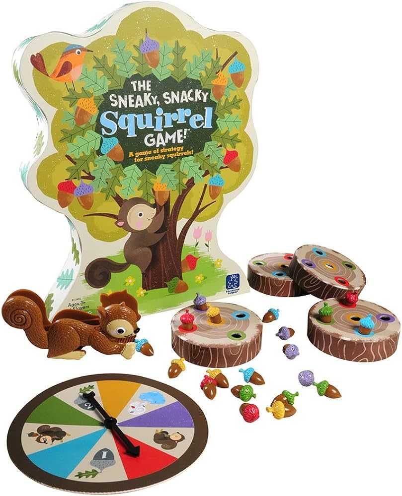 Educational Insights The Sneaky, Snacky Squirrel Game, 4 players, for Preschoolers & Toddlers, Gi... | Amazon (US)