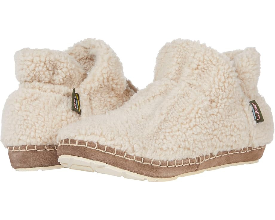 L.L.Bean Cozy Slipper Bootie Pile Fleece | Zappos