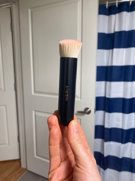 Makeup brush I use for cream blush & contour from Merit 

#LTKbeauty #LTKsalealert #LTKxSephora