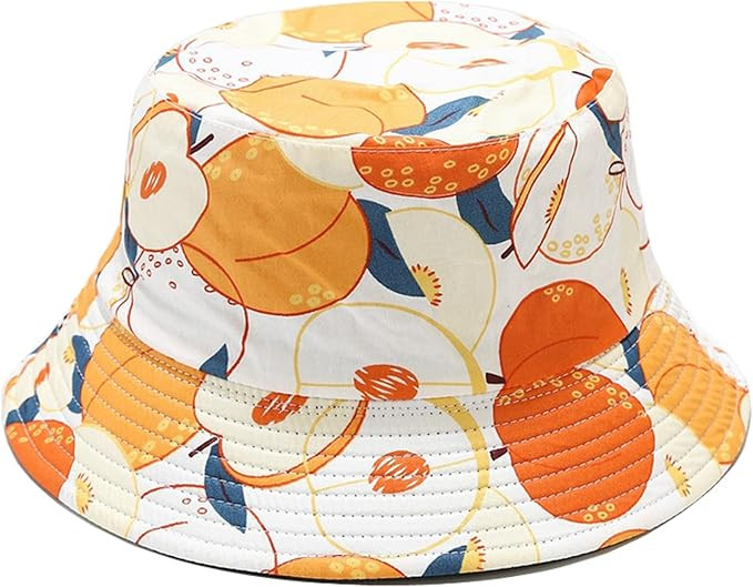 Unisex Print Double-Side-Wear Reversible Bucket Hat | Amazon (US)