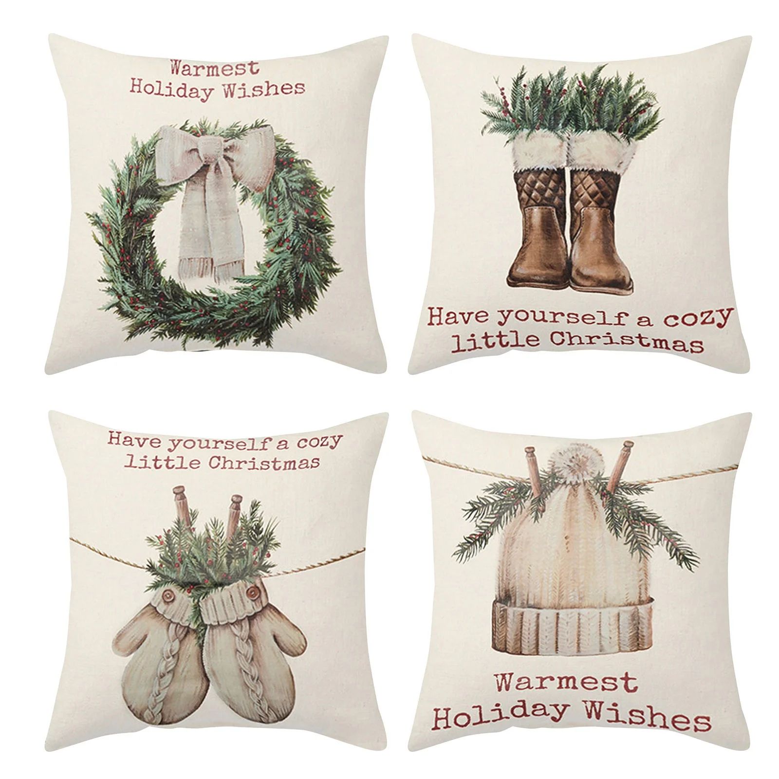 lystmrge The Office Throw Pillows Neutral Couch Pillows Pillows Sofa Christmas Pillowcase Winter ... | Walmart (US)