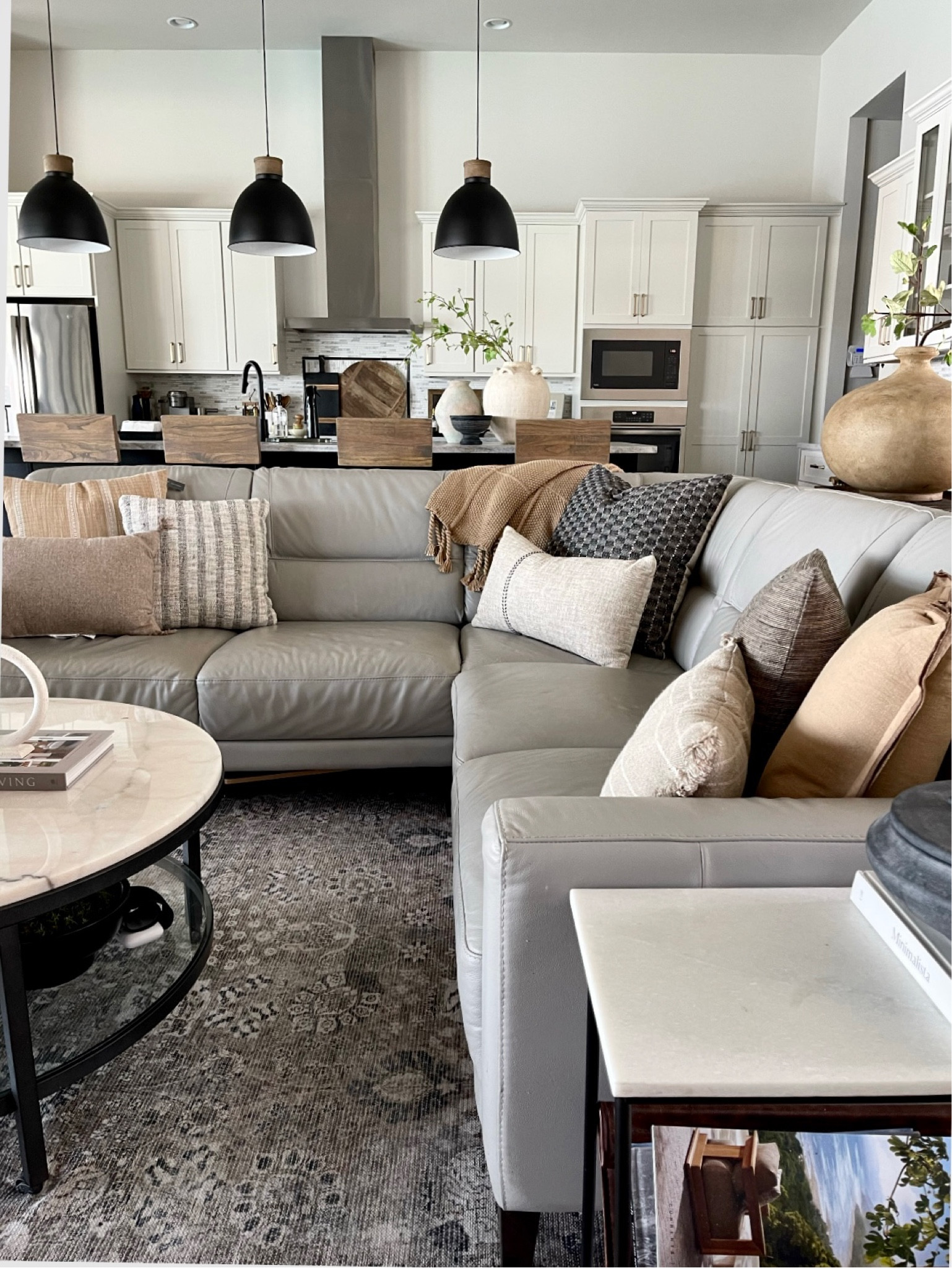 Family Room Decor
Sofa pillows, throw pillows, family room rug, marble top coffee table, throw blanket, budget friendly, accessories, home decor #targetfinds #wayfair #boutiquerugs

#LTKSeasonal #LTKFind #LTKhome