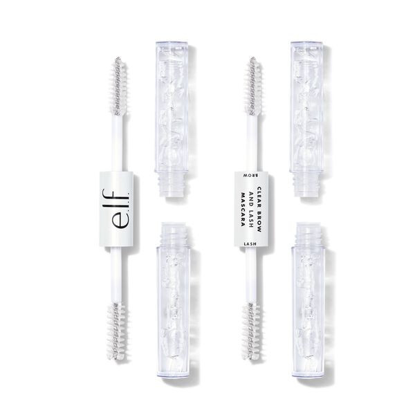 e.l.f. Cosmetics Clear Lash & Brow Mascara Set of 2 - Vegan and Cruelty-Free Makeup | e.l.f. cosmetics (US)
