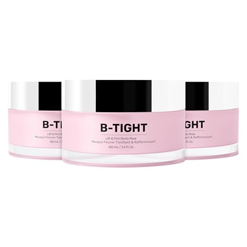 MAËLYS B-TIGHT Lift & Firm Booty Mask - Skin Tightening & Firming Cream for Booty & Thighs - Cellulite Cream with Caffeine & Brazilian Peppertree - Butt Mask for Smooth-Looking Skin (3 Pack) | Amazon (US)