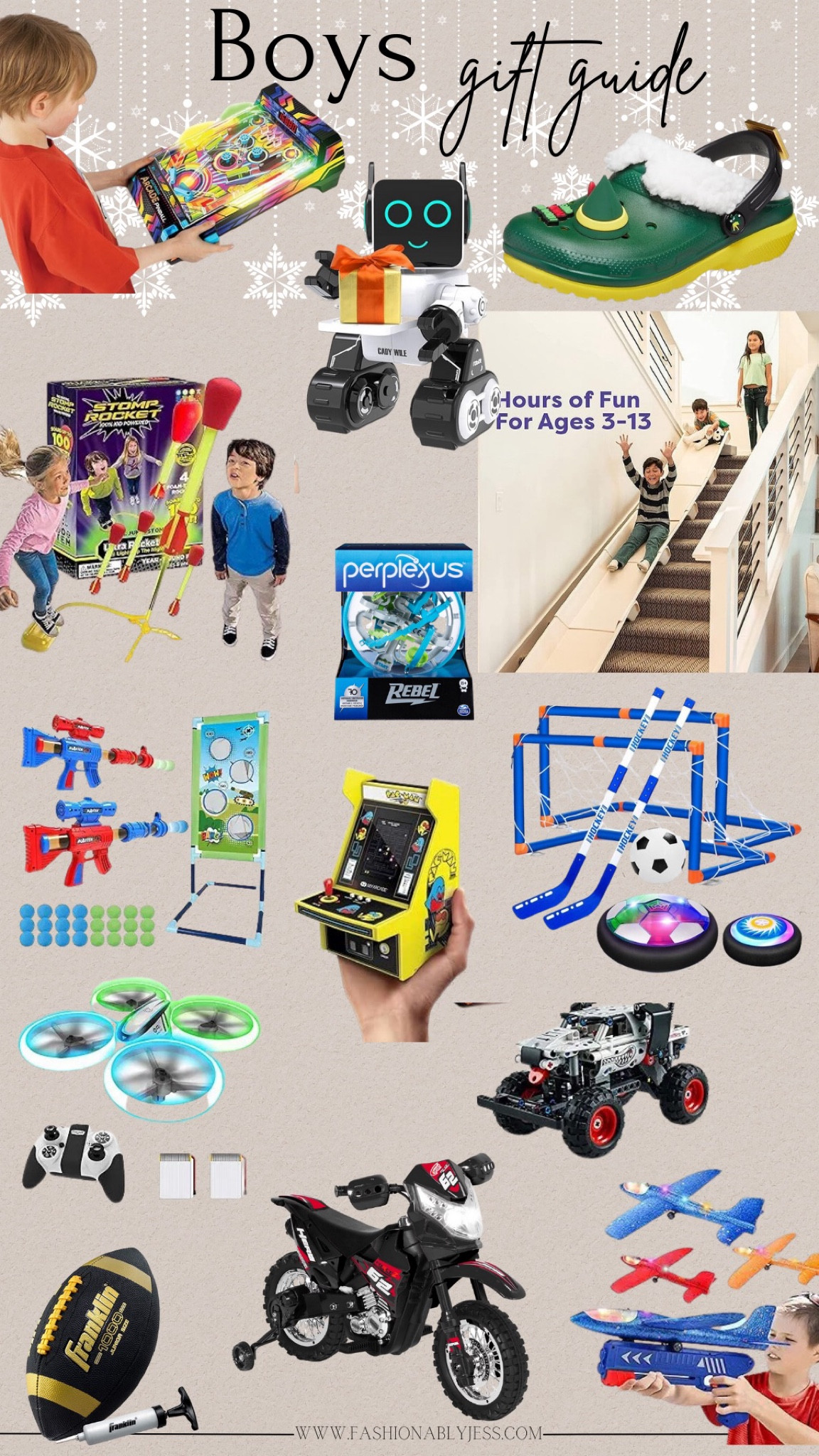 So many great gifts for a little boy! Sticking to this gift guide for boys Sale 

#LTKHoliday #LTKHolidaySale #LTKGiftGuide