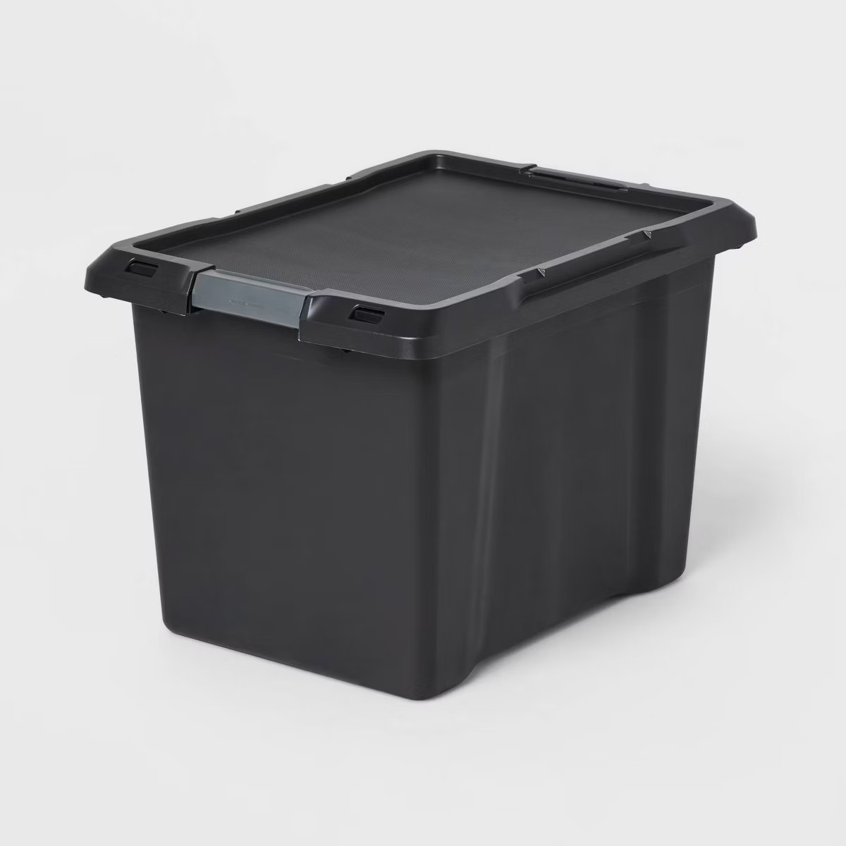 L Latching Storage Tote Black - Brightroom™ | Target