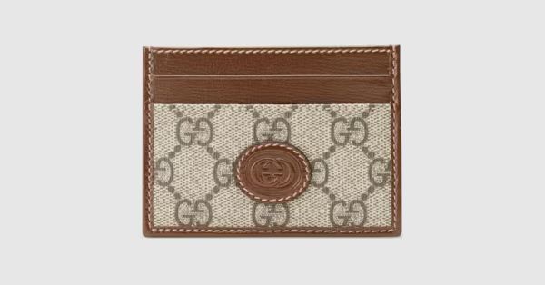Gucci Card case with Interlocking G | Gucci (US)