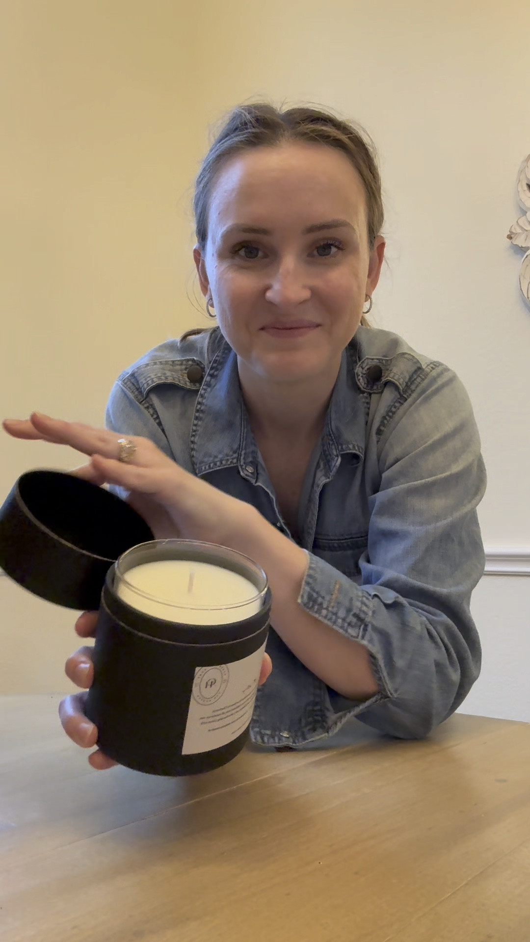 A lovely candle by Cooper at Home. Night swim: cardamom, lavender and sandalwood. The box it comes in makes it 100% giftable! $38.

#LTKhome #LTKfindsunder50