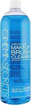 Cinema Secrets Original Blue Vanilla Makeup Brush Cleaner Solution - Professional Cleanser for Ma... | Amazon (US)