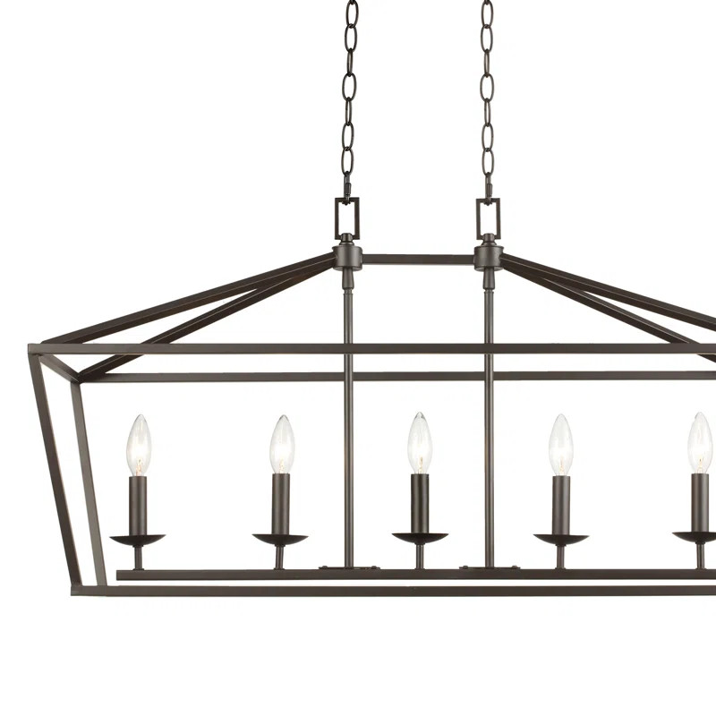 Angileh 5 - Light Unique Geometric Chandelier | Wayfair North America