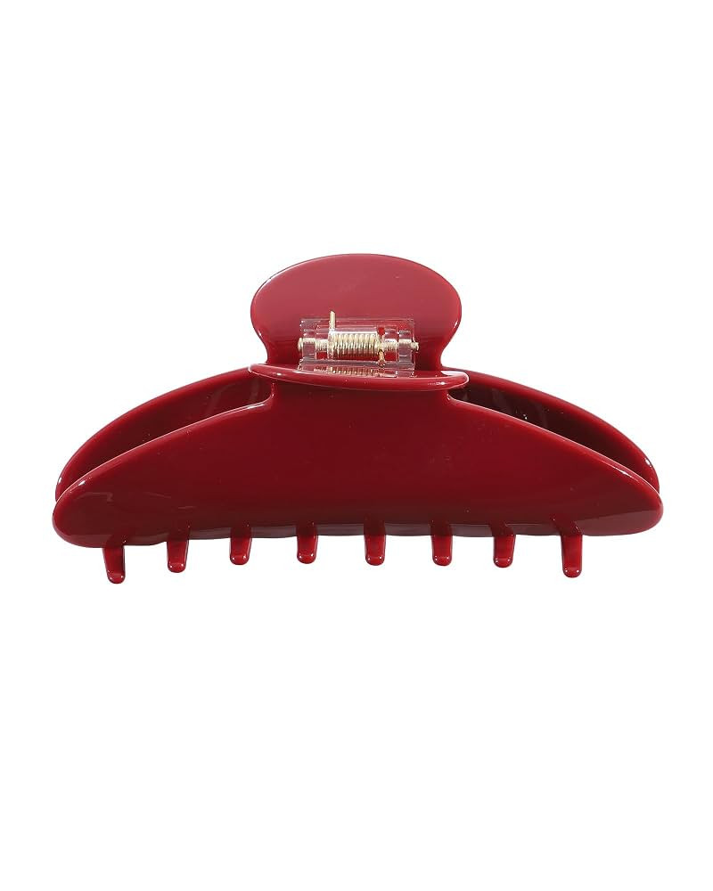HAIMEIKANG Large Acetate Hair Claw Clip for Women - French Style Hair Claws for Thick Hair with N... | Amazon (US)